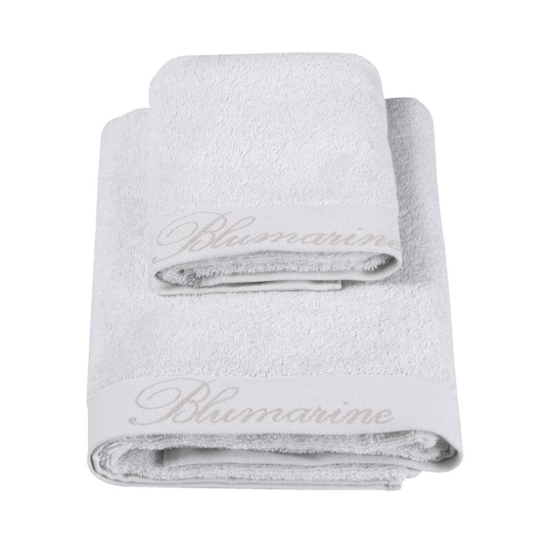 Blumarine Spa set 2 pezzi spugna asciugamano + ospite