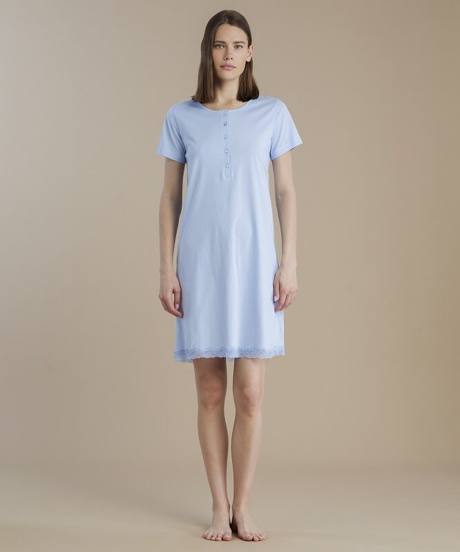 Noidìnotte LA3358  Camicia da notte donna PLUS Serafino  M/M