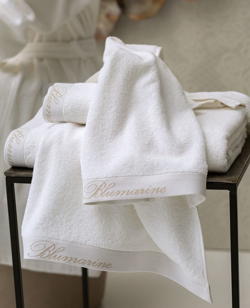 Blumarine Spa set 2 pezzi spugna asciugamano + ospite