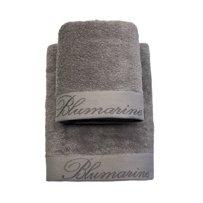 Blumarine Spa set 2 pezzi spugna asciugamano + ospite