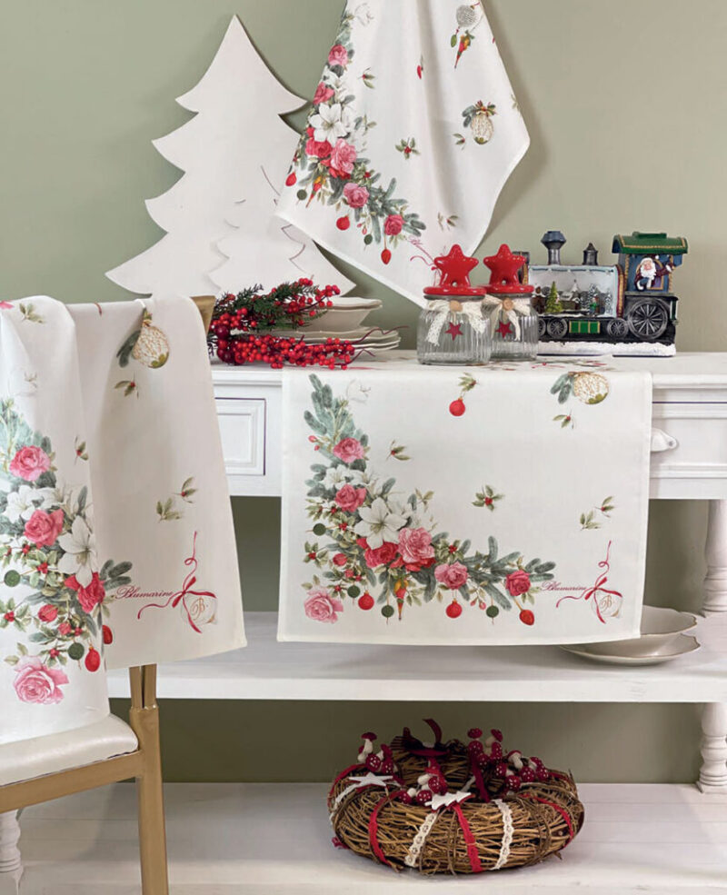 Blumarine Merry Decor Set 3 strofinacci