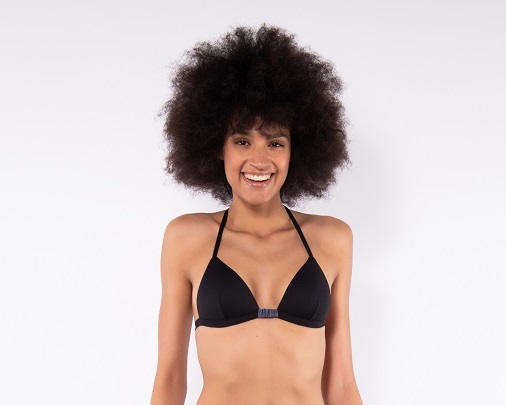 Verdissima Bikini Triangolo con coppe imbottite  CB19B + Slip Fianco 3 cm. CB47