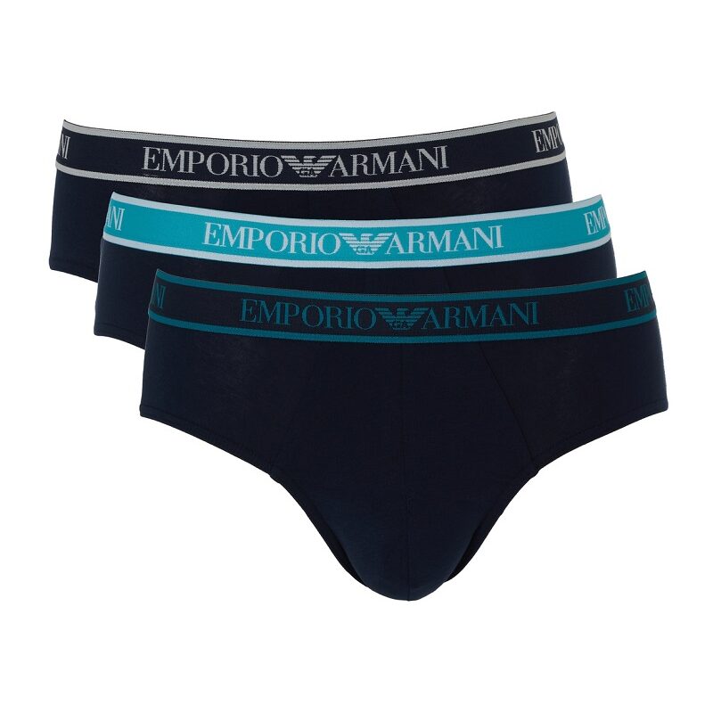 Emporio Armani Man EM000258 
AF10779 Set 3 Slip Tripack 
Stretch Cotton