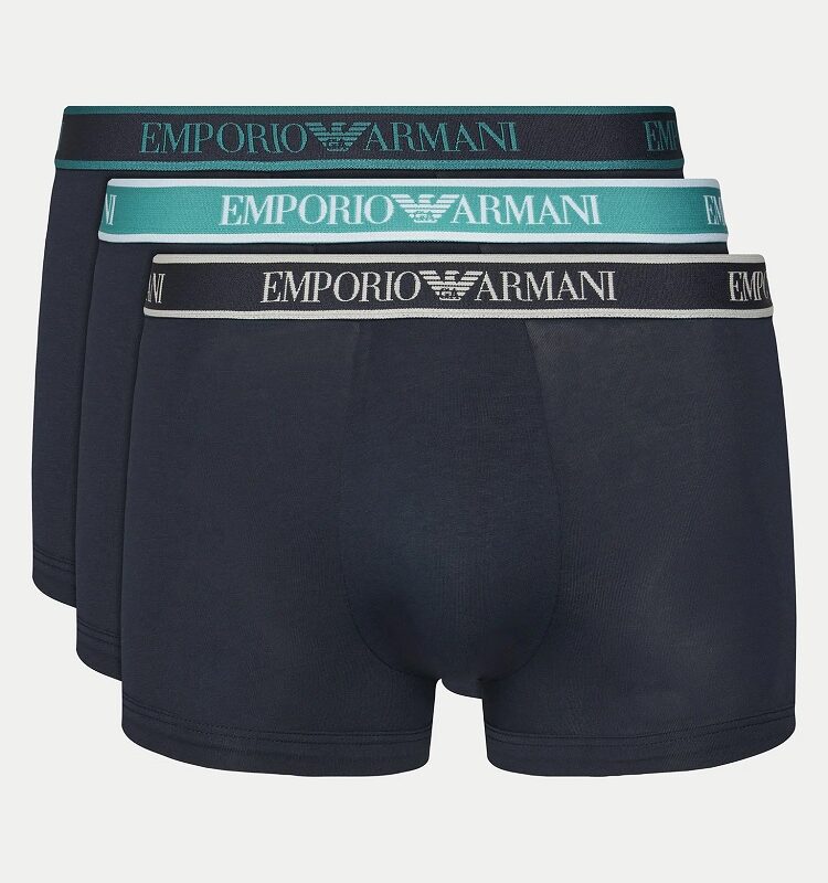 Emporio Armani Man EM000259 
AF10779 Set 3 Boxer Tripack 
Stretch Cotton