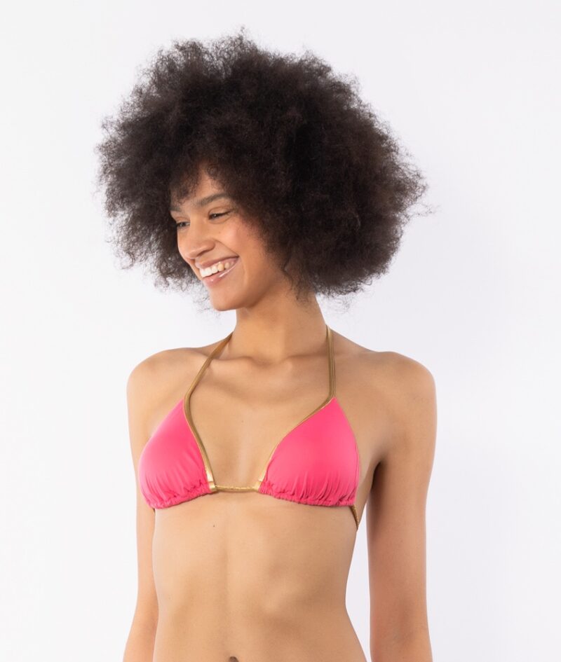 Verdissima Bikini Triangolo con coppe imbottite estraibili  GD20B +
 Slip Annodato GD48 - immagine 2