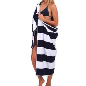 Jolie Marine Riga Telo Mare spugna velour cm.100 x 180