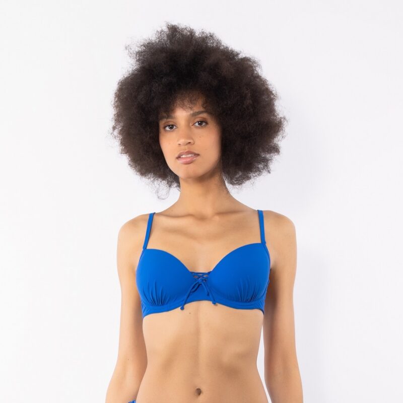 Verdissima Bikini Reggiseno con coppe imbottite e ferretto UO02C + Slip alto UO011