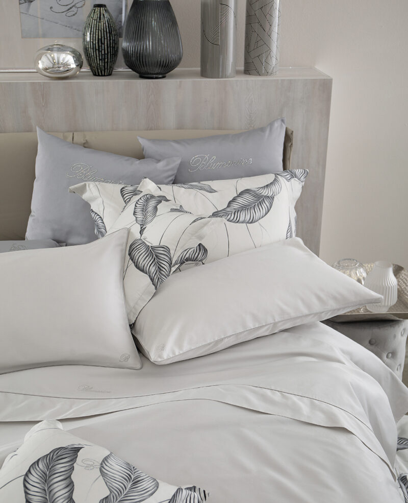 BLUMARINE Copripiumino Profilo Blu matrimoniale