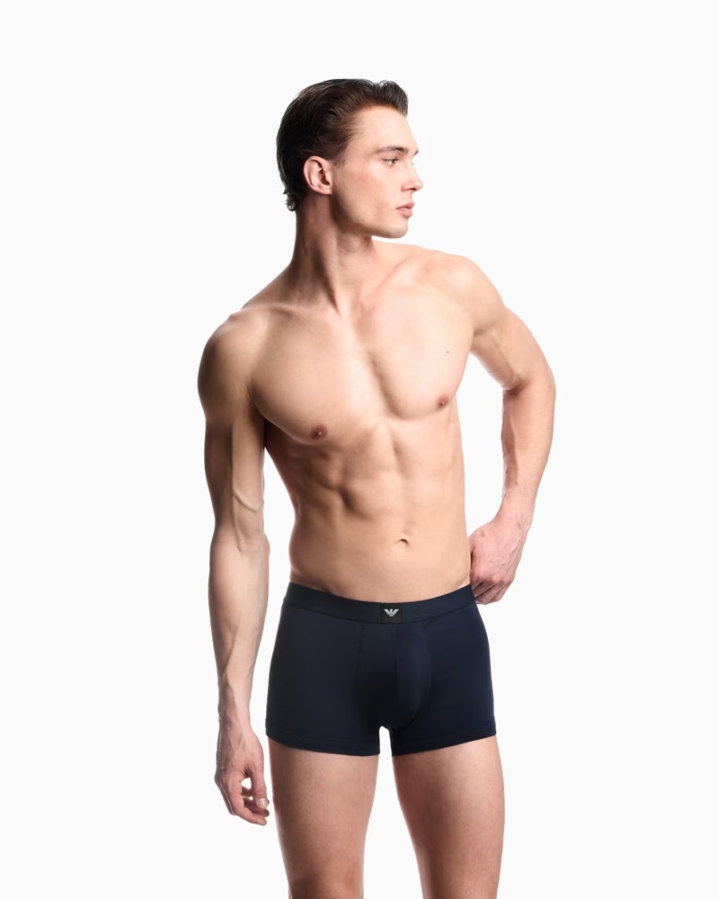 Emporio Armani Man EM002205 AF14987 Set 3 Boxer Tripack Stretch Cotton