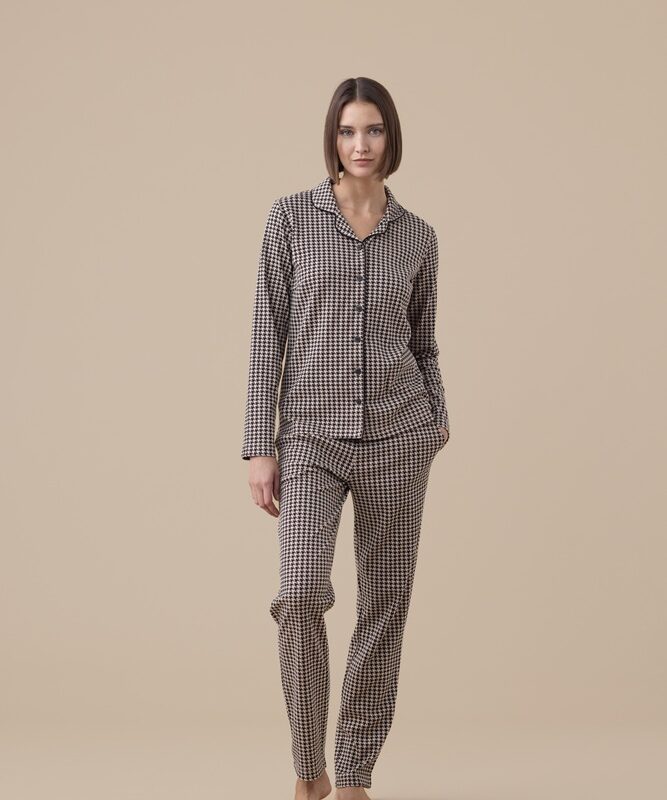 Noidìnotte FA9301  Pigiama donna
Aperto in caldo cotone