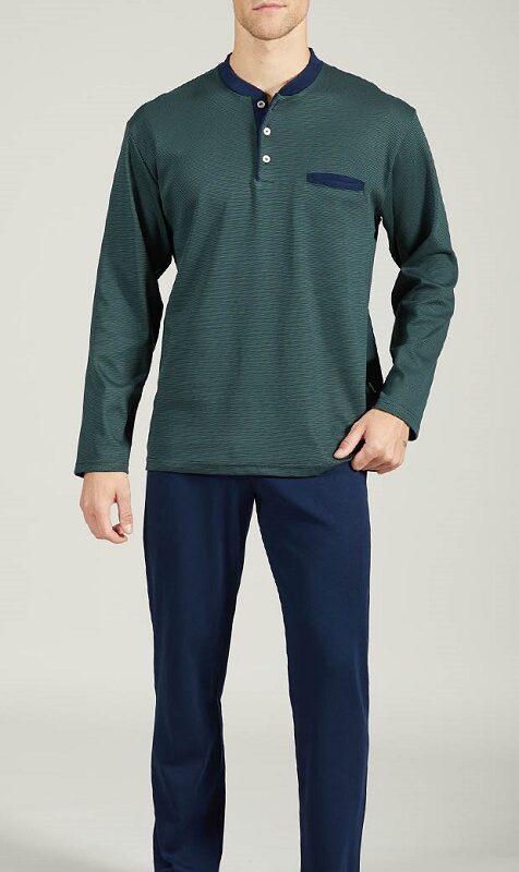 Bip Bip 6939 Pigiama Uomo Serafino  M/L P/L