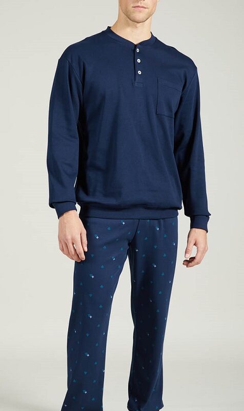 Bip Bip 6949 Pigiama Uomo Serafino  M/L P/L