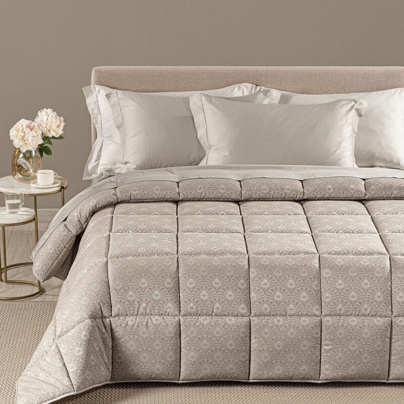 Caleffi Danubio Trapunta Piumone Matrimoniale Jacquard
