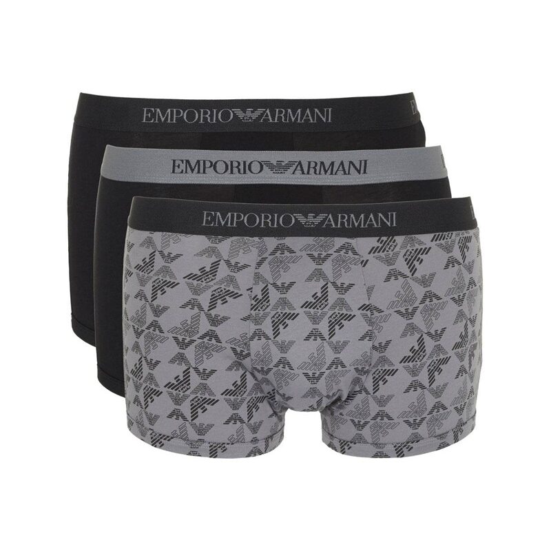 Emporio Armani Man EM000260 AF10800 Set 3 Boxer Tripack Stretch Cotton