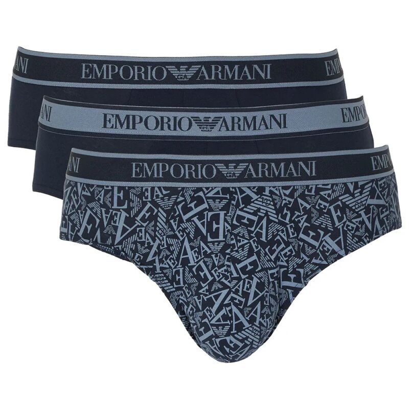 Emporio Armani Man EM000369 AF10779 Set 3 Slip Tripack Stretch Cotton