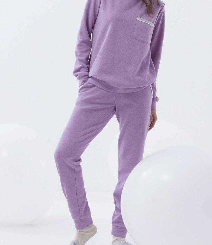 Amadine D3042  Pigiama donnaserafino in punto milano m/l p/l