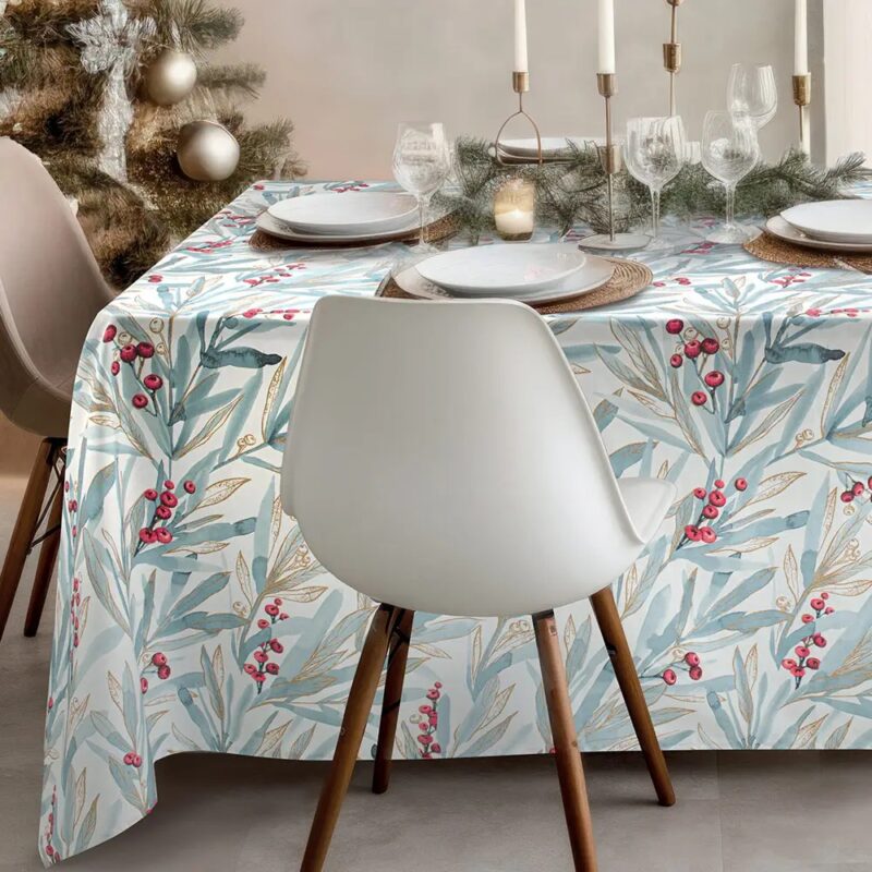 Vallesusa Winter Tovaglia Natalizia  Rettangolare cm. 150 x 220