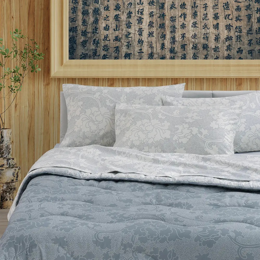 Gabel Pechino Completo letto Matrimoniale stampato