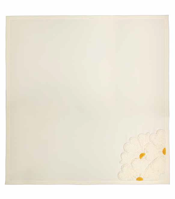 Maryplaid 6M34040 Plaid Purezza in Pile con ricamo e applicazioni cm. 160 x 180