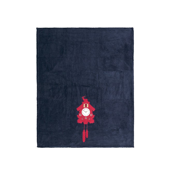 Maryplaid 6M34045 Plaid Cucu' in Bussy con ricamo e applicazioni 150x180