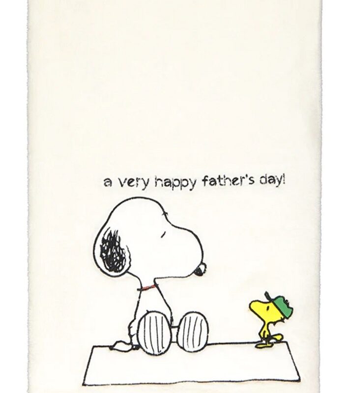 Maryplaid 6M34120 Plaid Snoopy in Bussy con ricamo e applicazioni cm. 150 x 180