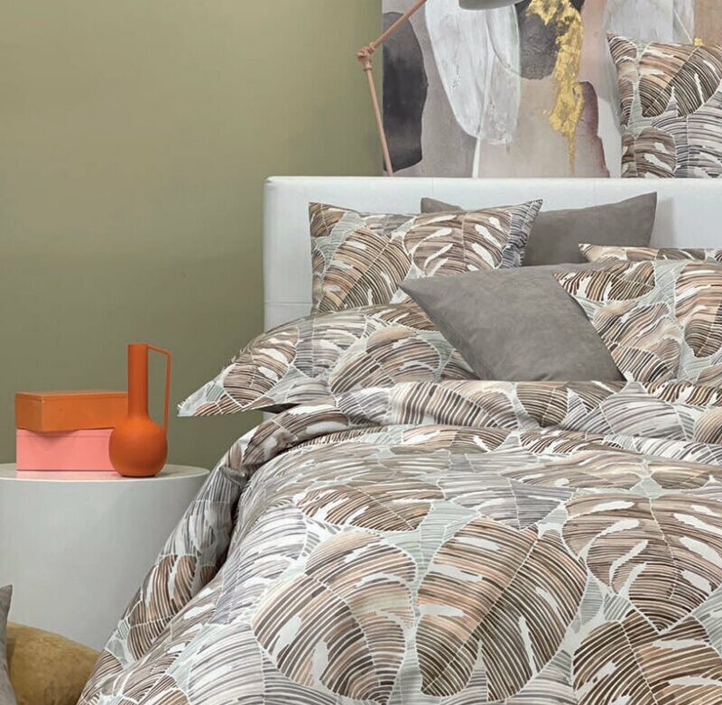 Dondi Home Kamala Completo Letto Matrimoniale in Percalle