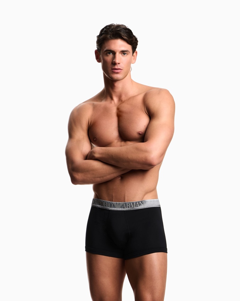 Emporio Armani Man EM000259 AF18886 Set 3 Boxer Tripack Stretch Cotton