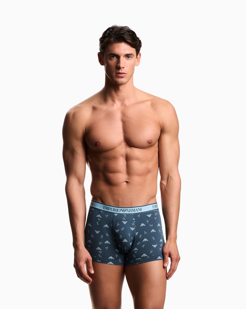 Emporio Armani Man EM000370 AF20669 Set 3 Boxer Tripack Stretch Cotton