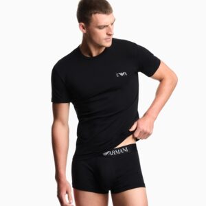 Emporio Armani Man EM000391AF18881 Set di 2 T-shirt Stretch Cotton