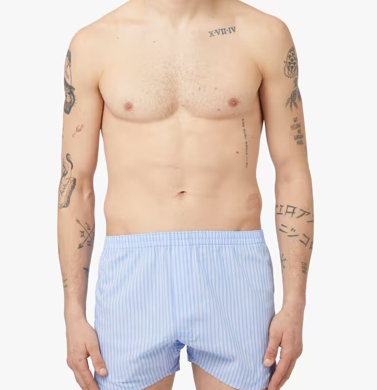 Perofil  VPRT00006 Gange Bipack boxer classico in popeline di cotone