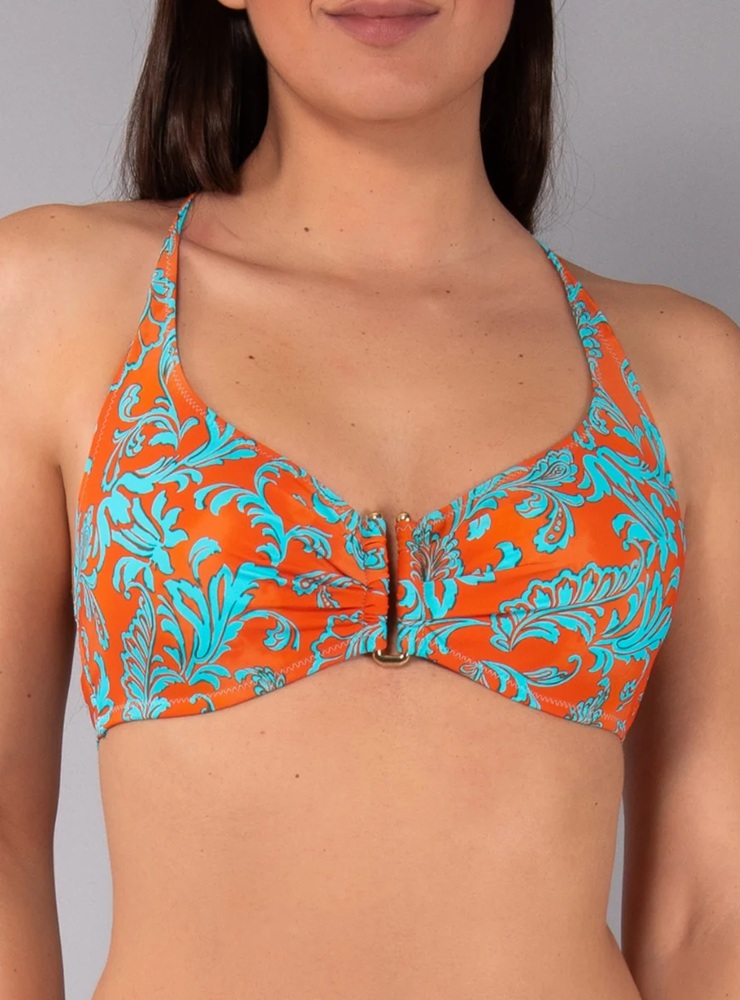 Verdissima Bikini Triangolo con ferretto invisibile JA18D + Slip annodato JA12