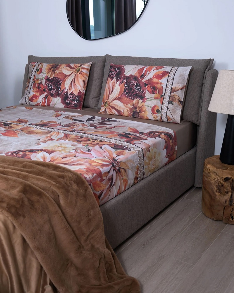 Maison Sucre'e Equinozio Completo Letto Copriletto Matrimoniale