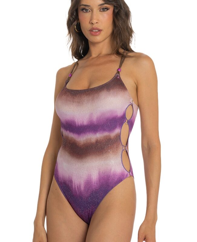 Pin Up Stars PG074I Costume da Bagno Intero Glitter