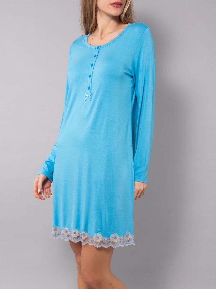 Verdissima PR27  Camicia da notte serafino, manica lunga