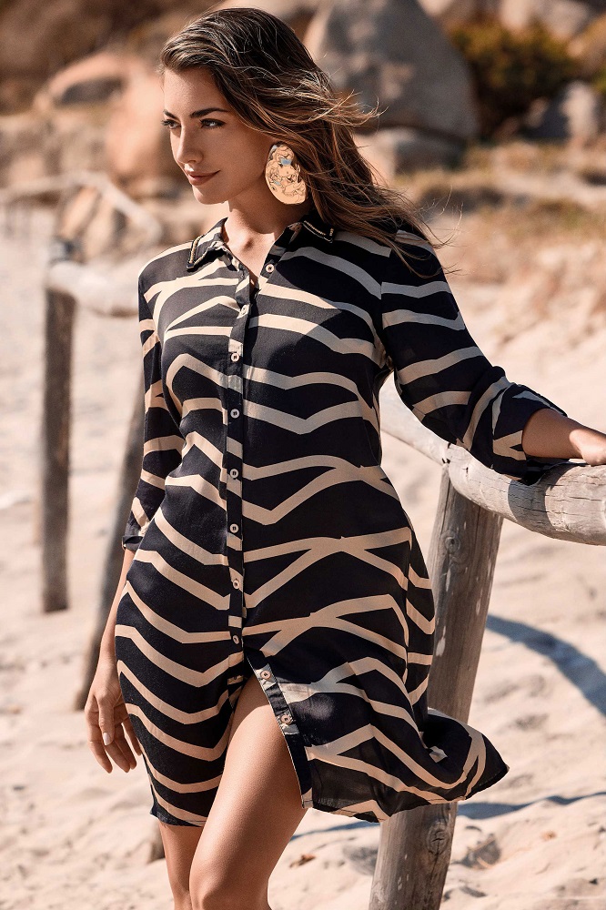 David DA26-073 Vestito Camicia 
Doris