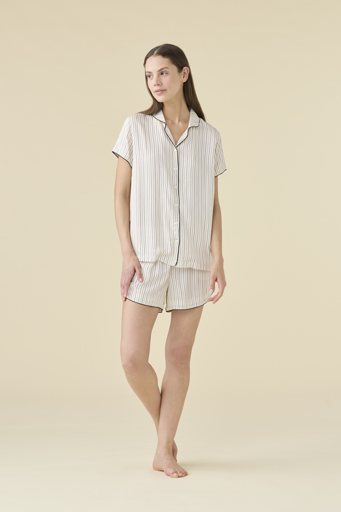 Noidìnotte FA9656 Pigiama donna aperto in viscosa  M/M P/C