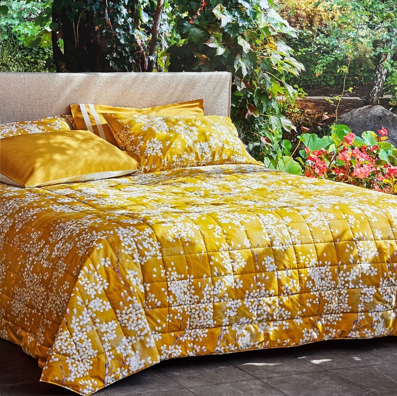 Fazzini Kimono Trapuntino Matrimoniale in percalle di Cotone