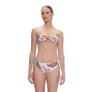 Marina Abagnale MA26E 34202 Bikini con Accessorio al centroseno e Slip con Coulisse modello Thuya