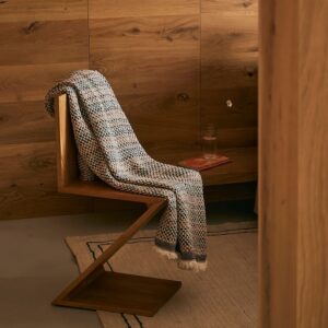 Fazzini Telaio Plaid in cotonetinto in filo cm.130 x 180