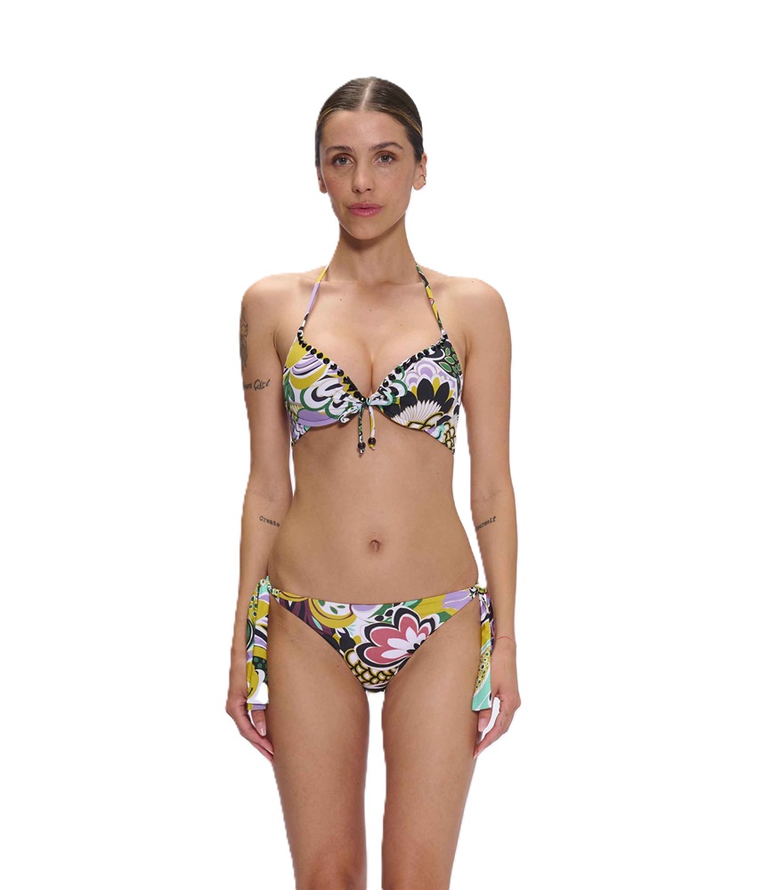 Marina Abagnale MA26E 24802 
Bikini Push-Up e Slip Fiocchi modello Cleo