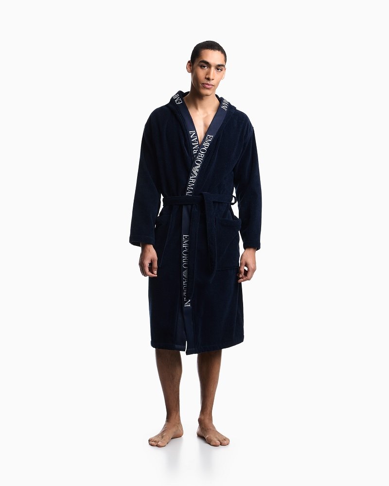 Emporio Armani Man EM002255 AF25032 Accappatoio in spugna